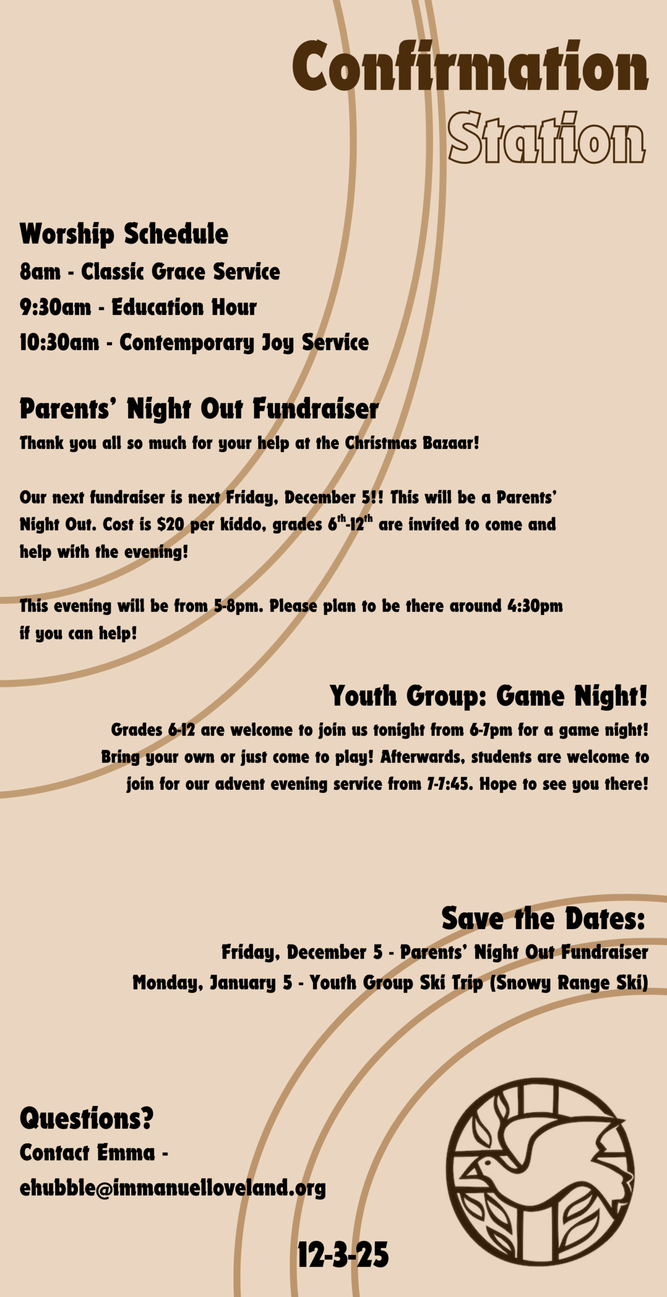 Confirmation Station