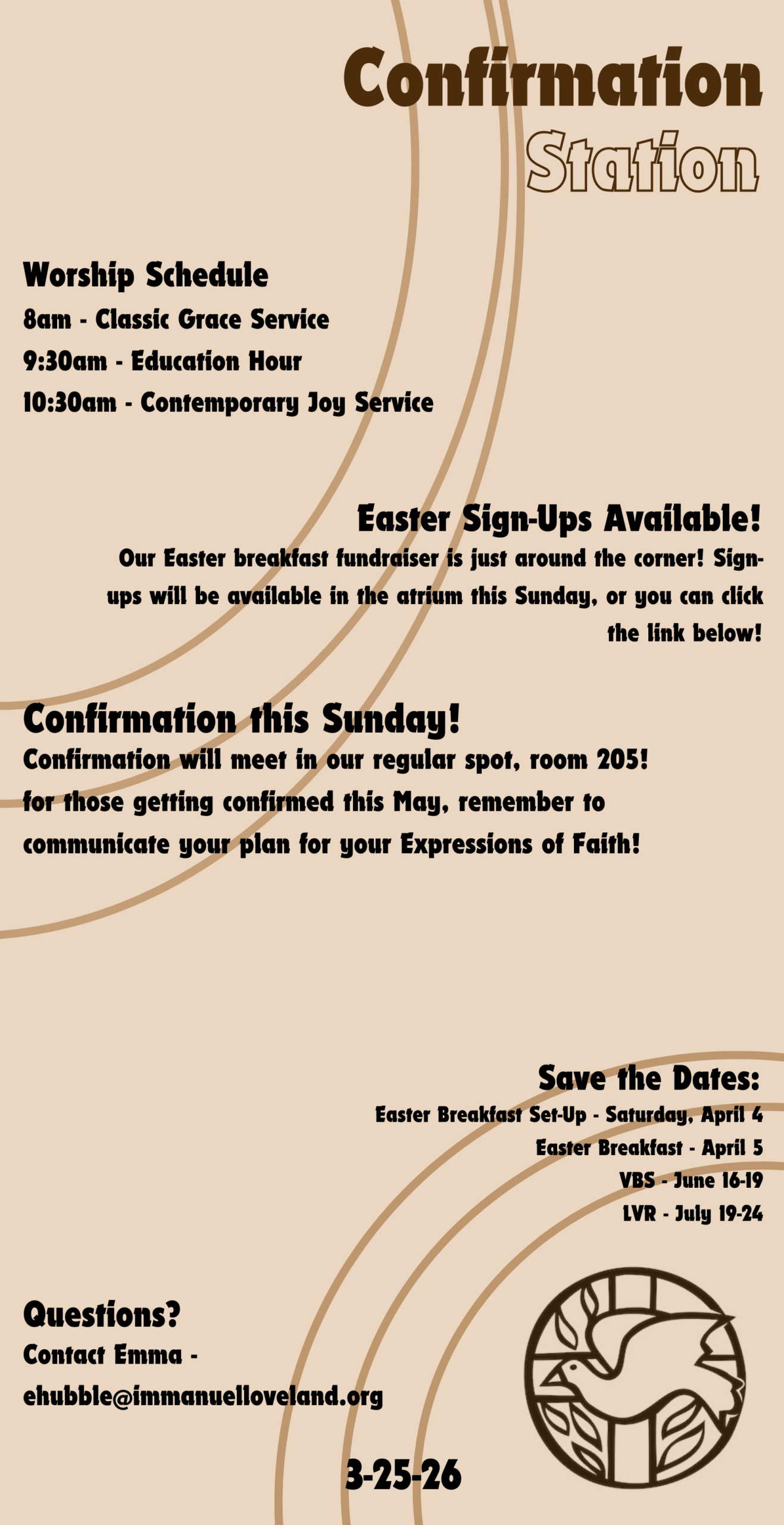 Confirmation Station