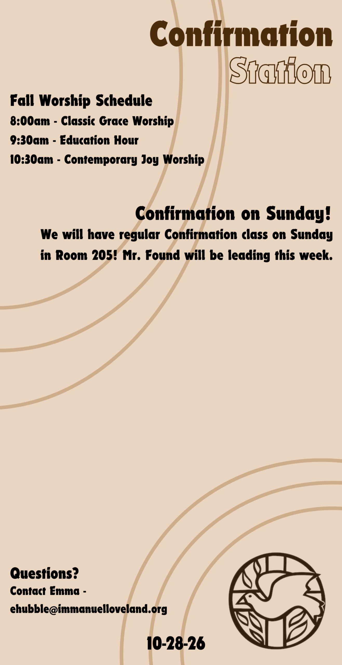 Confirmation Station